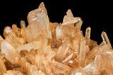 Tangerine Quartz Crystal Cluster - Madagascar #107079-2